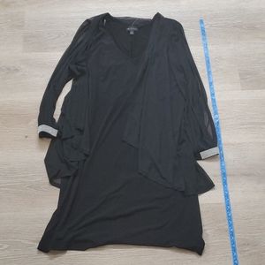 Connected Women's Embellished illusion Lace Dress